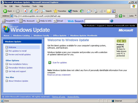 Free xp updates install software download