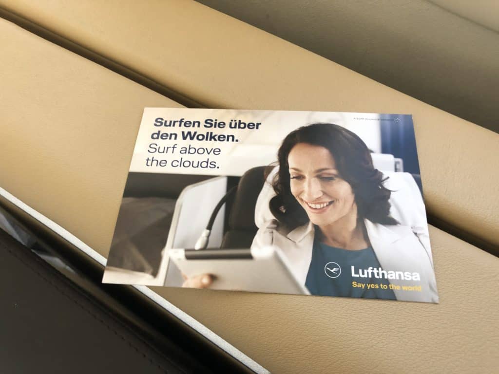 Lufthansa Free Wifi
